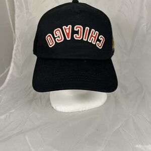 Chicago Blackhawks Snapback Hat American Needle NHL Cap Black